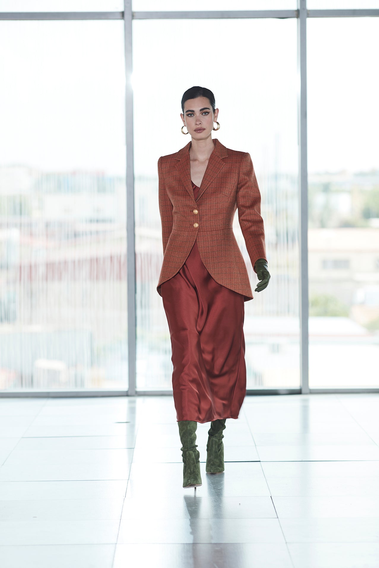 BLAZER LEVITA TERRACOTA BALMORAL