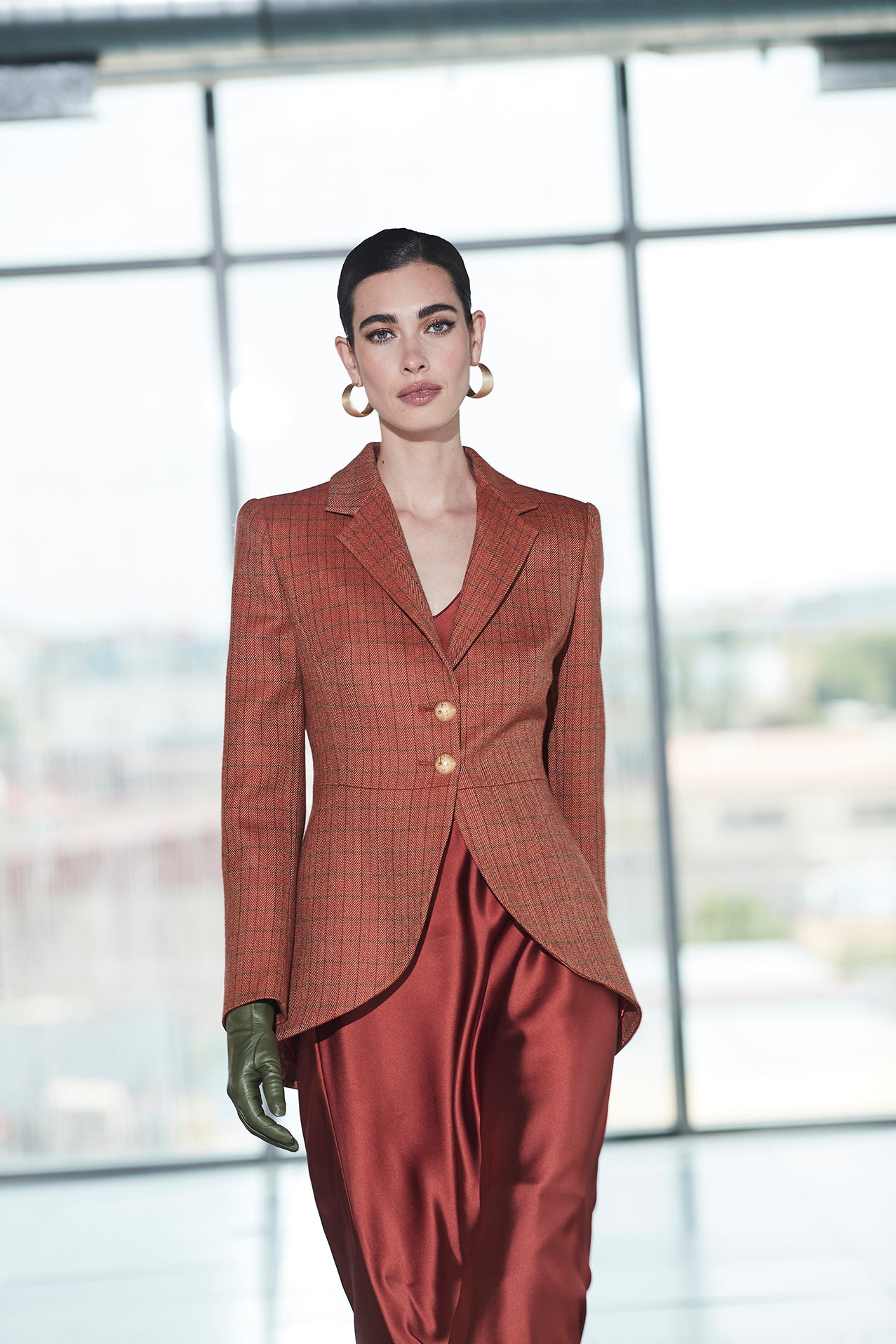 BLAZER LEVITA TERRACOTA BALMORAL