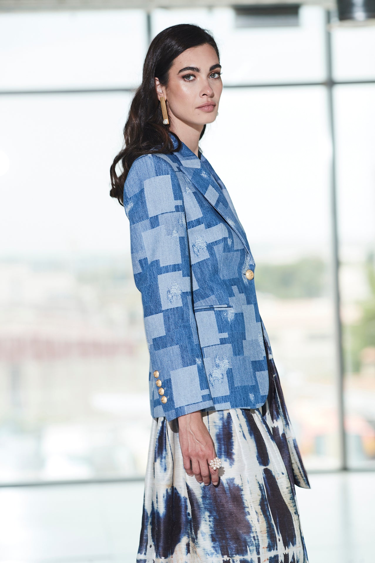 PATCHWORK DENIM BLAZER DUKE-05