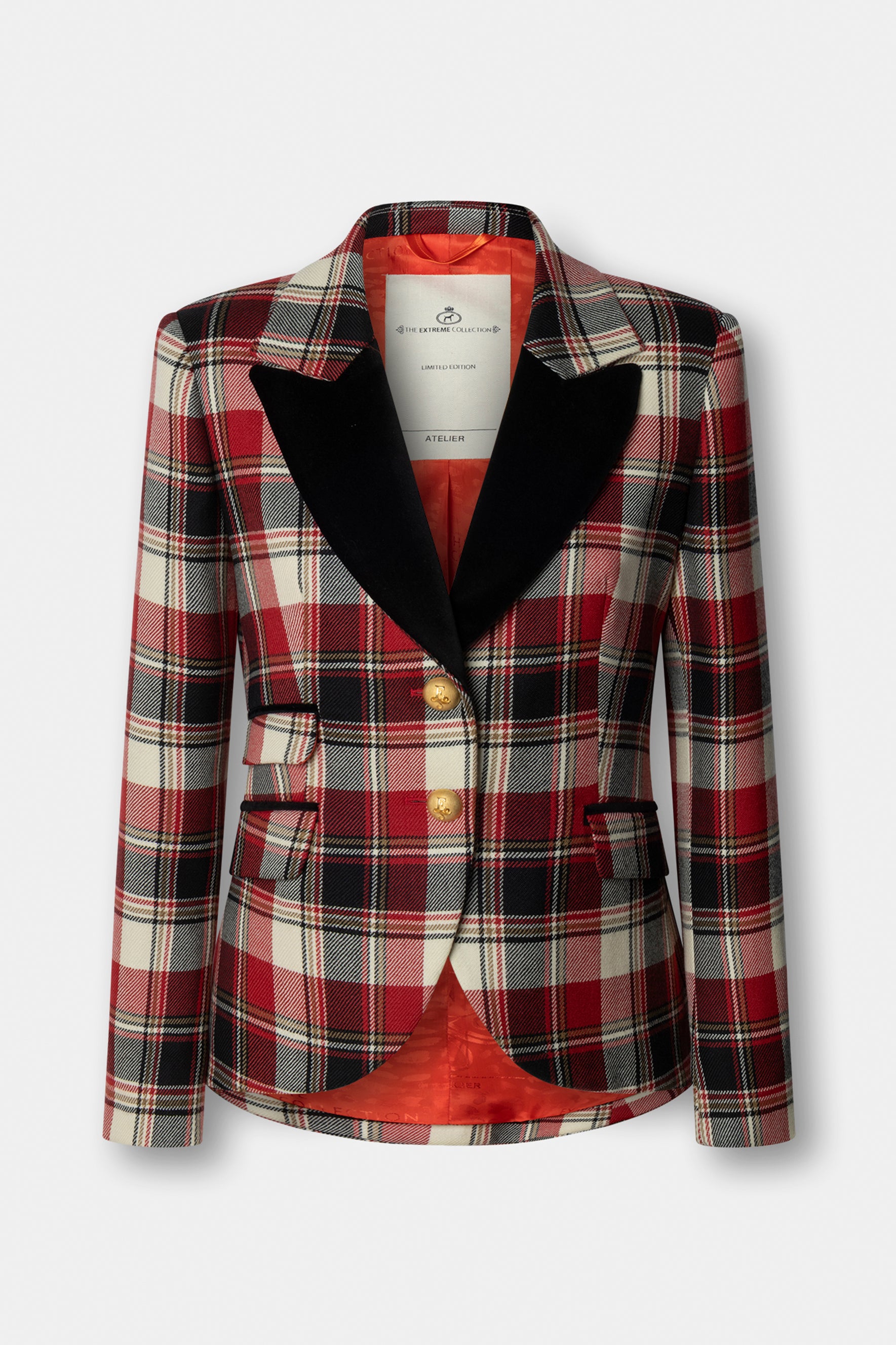 Duncan Tartan Wool Blazer - Limited Edition