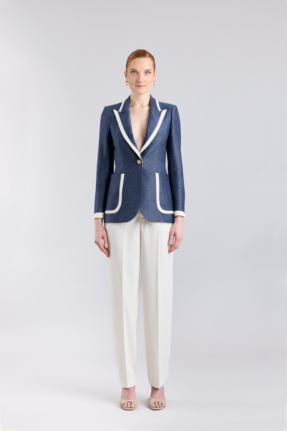 Blazer azul marino mujer Laurent Blue - Edición Limitada