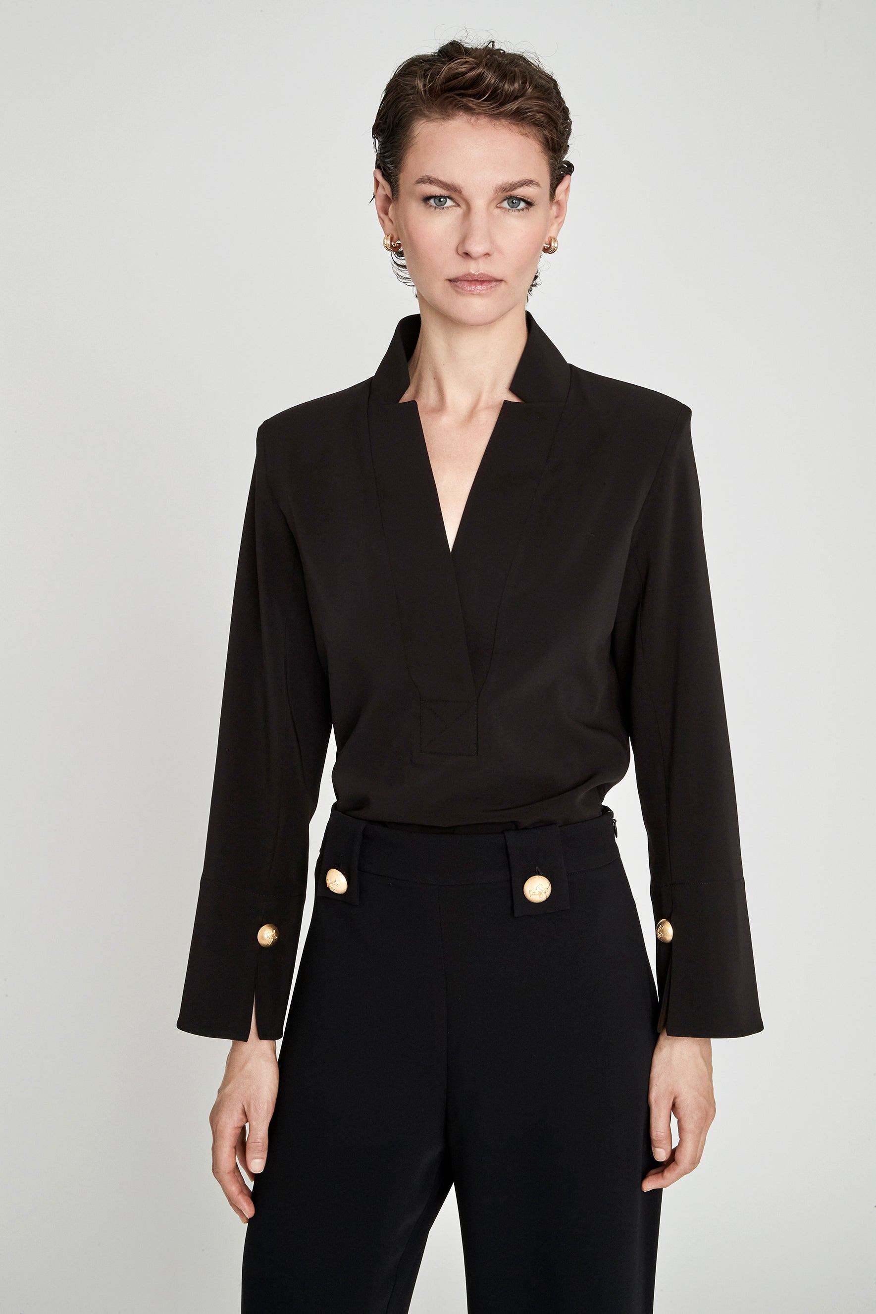 BLUSA MANGA LARGA AZABACHE CORNELIA