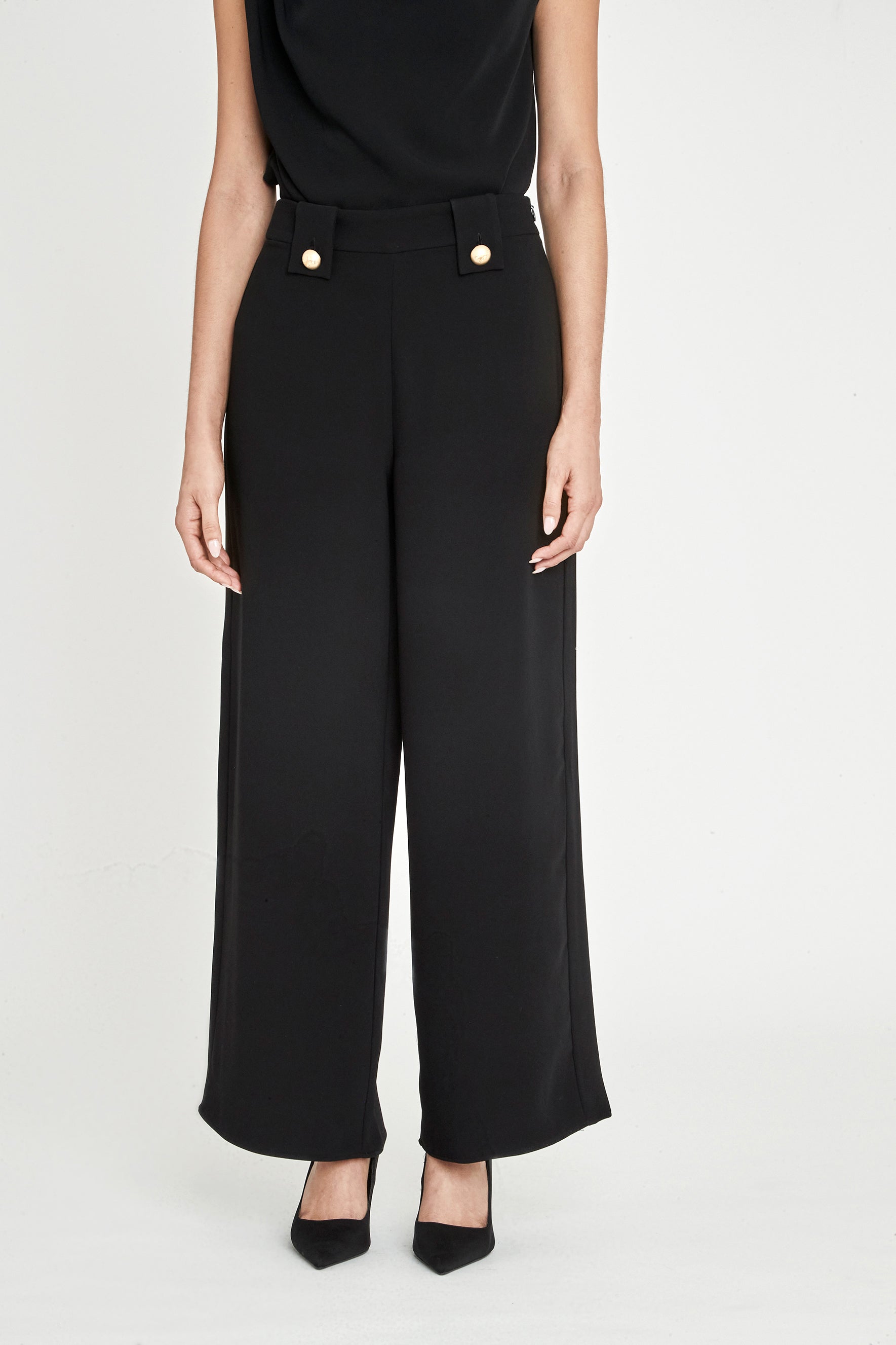 PANTALON FLUIDO AZABACHE THIMOTHEA