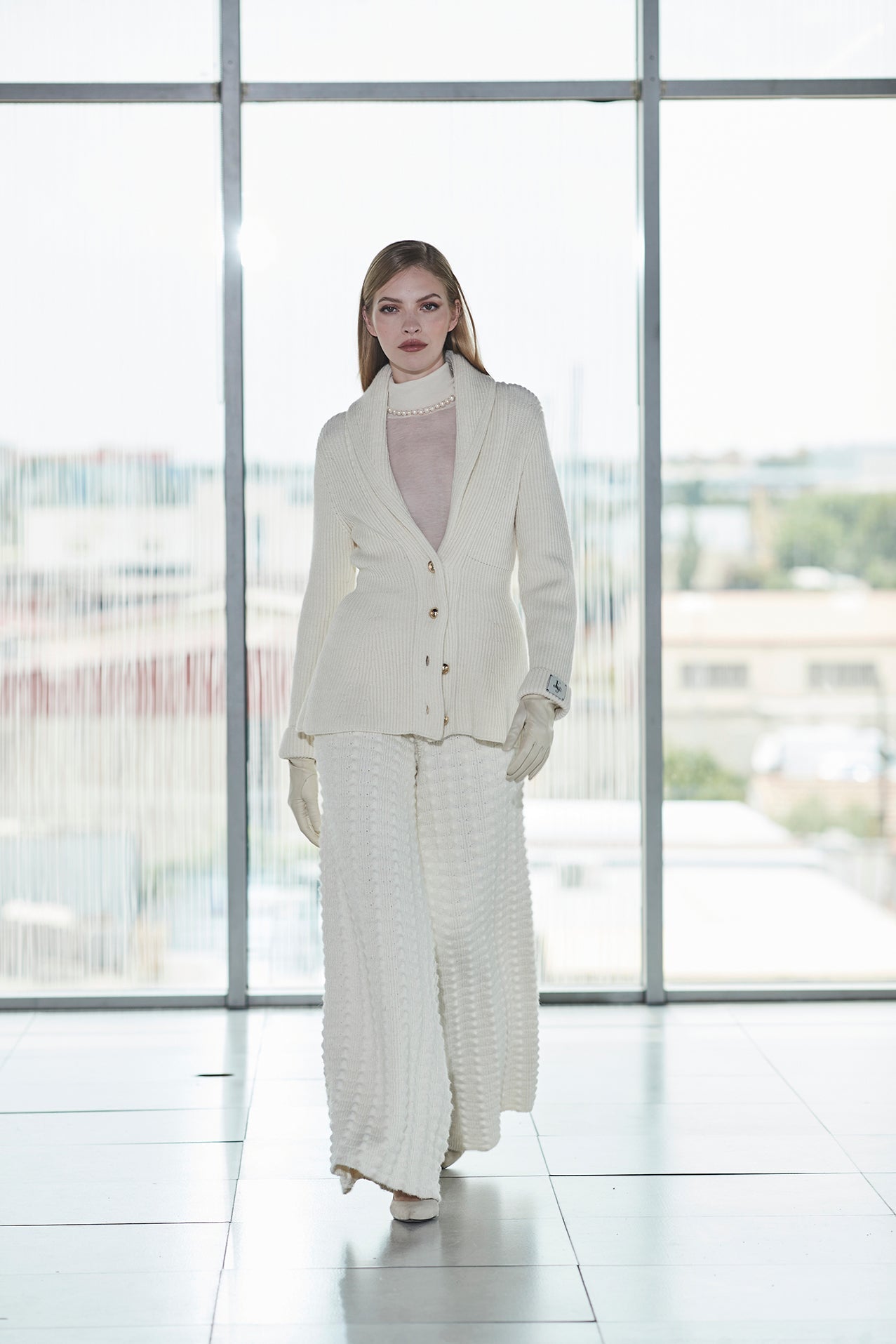 BABETTE TAILORED IVORY JACKET - THE EXTREME COLLECTION