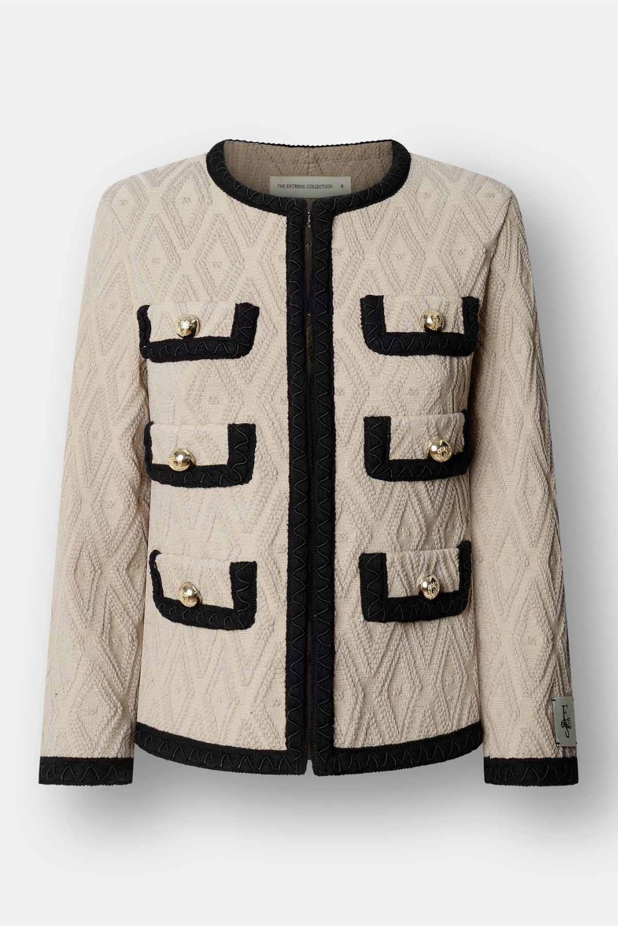Bianca Two - Tone Hazelnut Jacket - Limited Edition - THE EXTREME COLLECTION