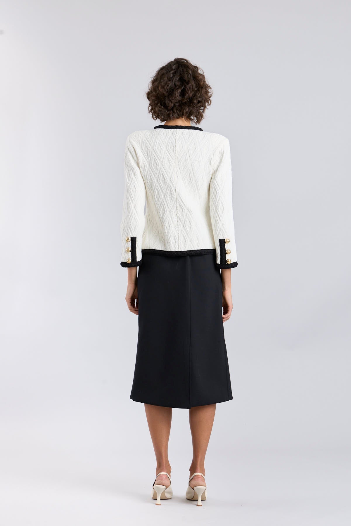Bianca Two - Tone Structured Jacket - Limited Edition - THE EXTREME COLLECTION