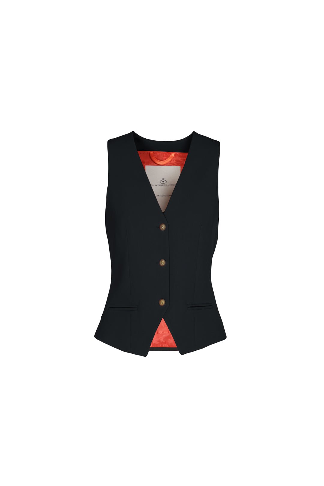 BLACK ATELIER WAISTCOAT - THE EXTREME COLLECTION