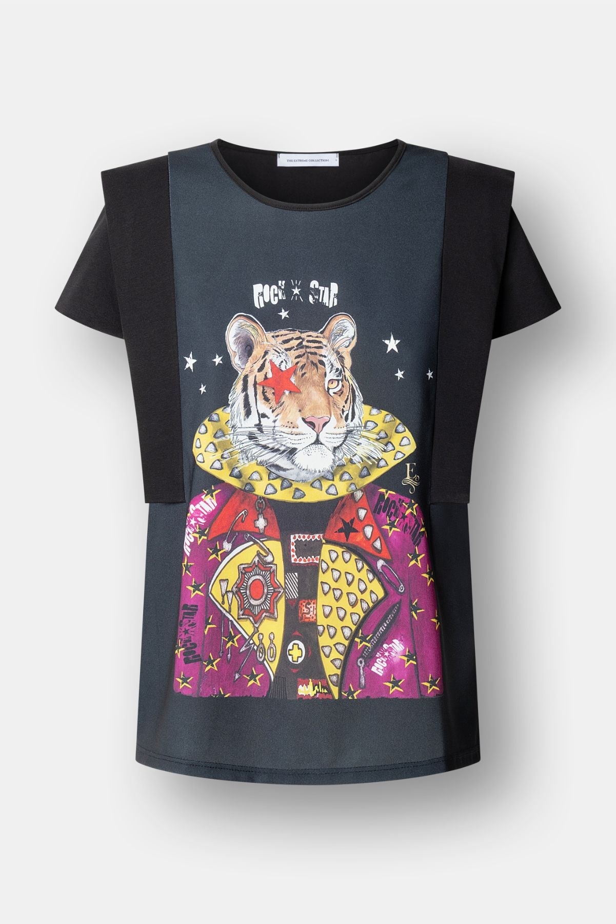 Black Tiger Print T-Shirt - Limited Edition - THE EXTREME COLLECTION