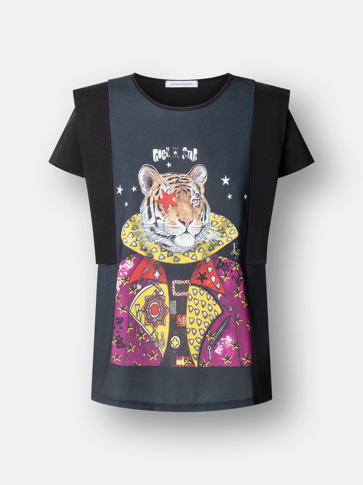 Black Tiger Print T-Shirt - Limited Edition - THE EXTREME COLLECTION