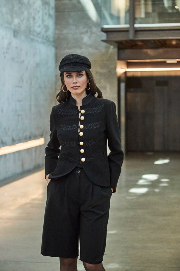 BLAZER MILITAR RENATA BLACK - THE EXTREME COLLECTION