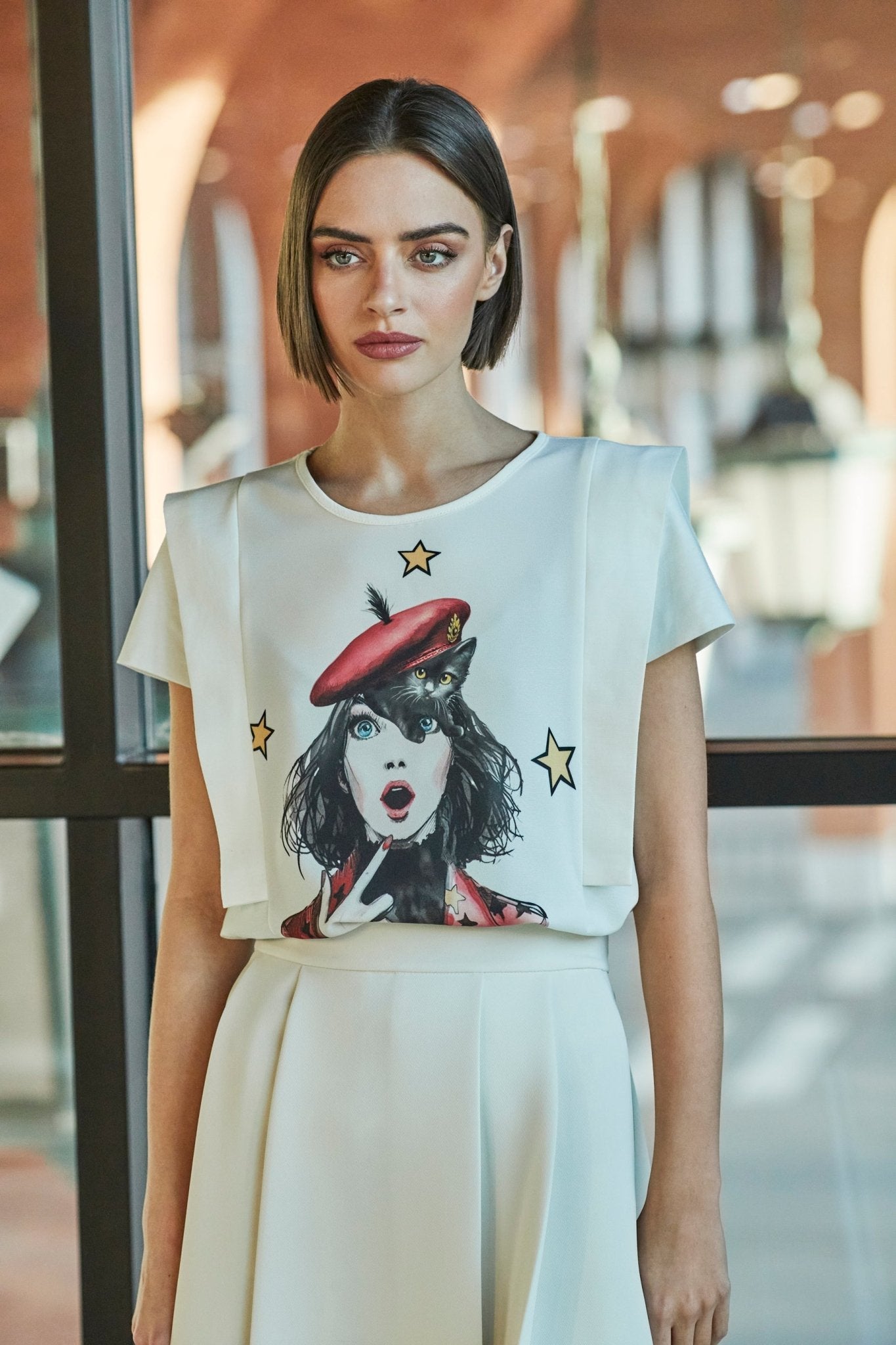 CAMISETA BLANCO GOLDEN STAR - THE EXTREME COLLECTION