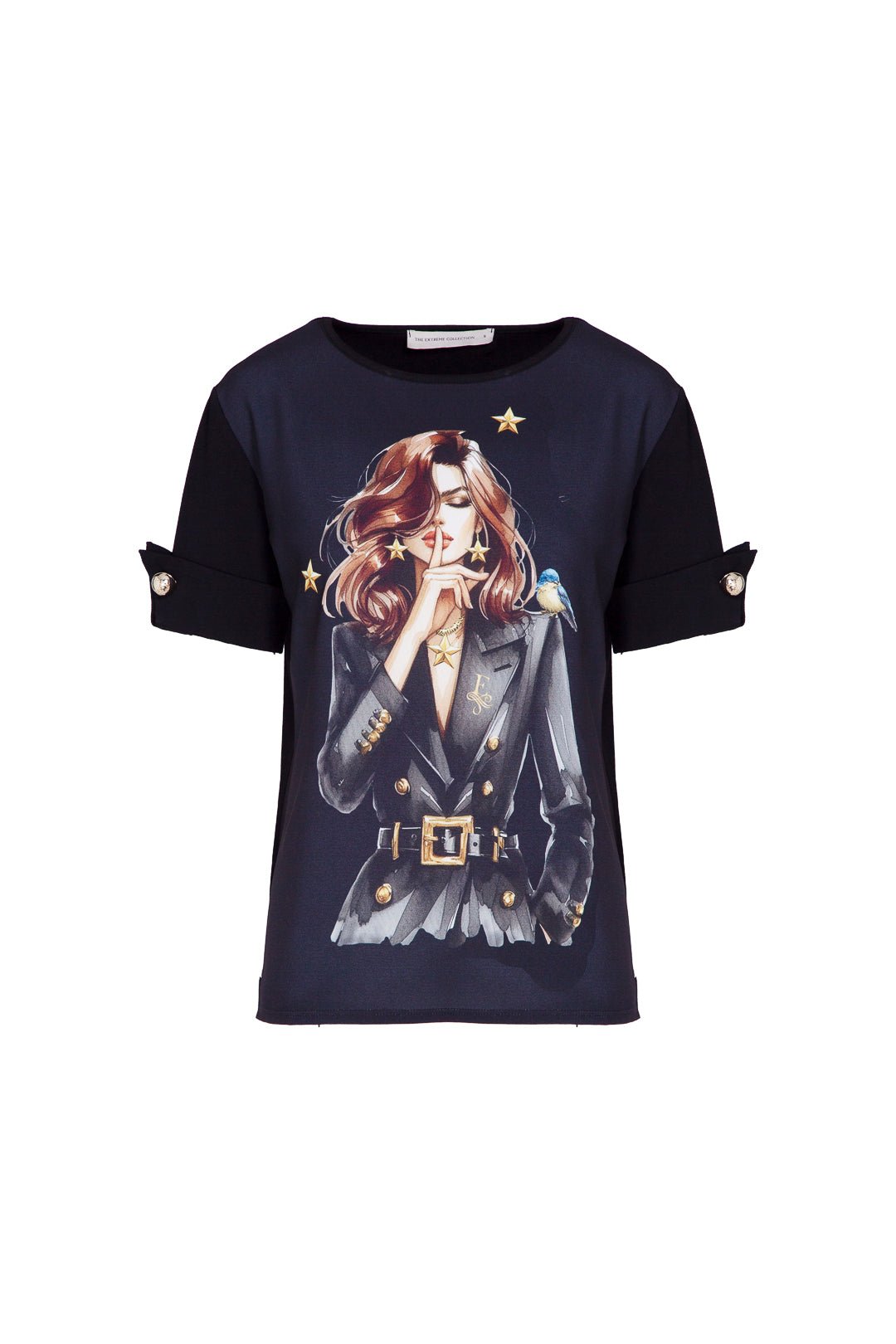 CAMISETA NEGRO LOLA - THE EXTREME COLLECTION