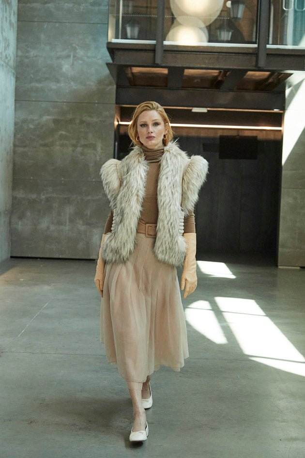 CHALECO CORTO ALPACA Y MERINA CHARLOTTE - THE EXTREME COLLECTION