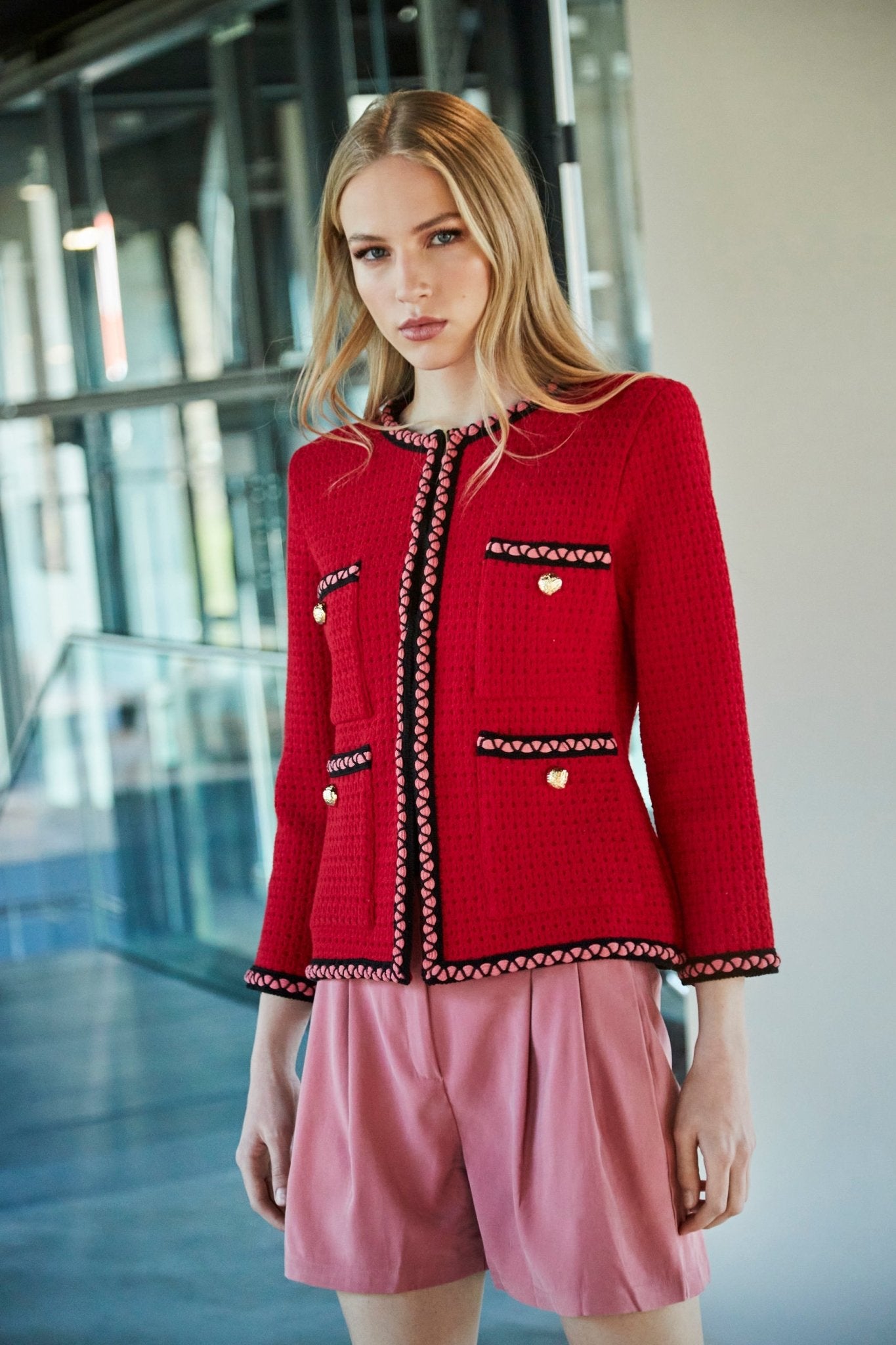 CHAQUETA PUNTO ROJA MATTHIEU - THE EXTREME COLLECTION