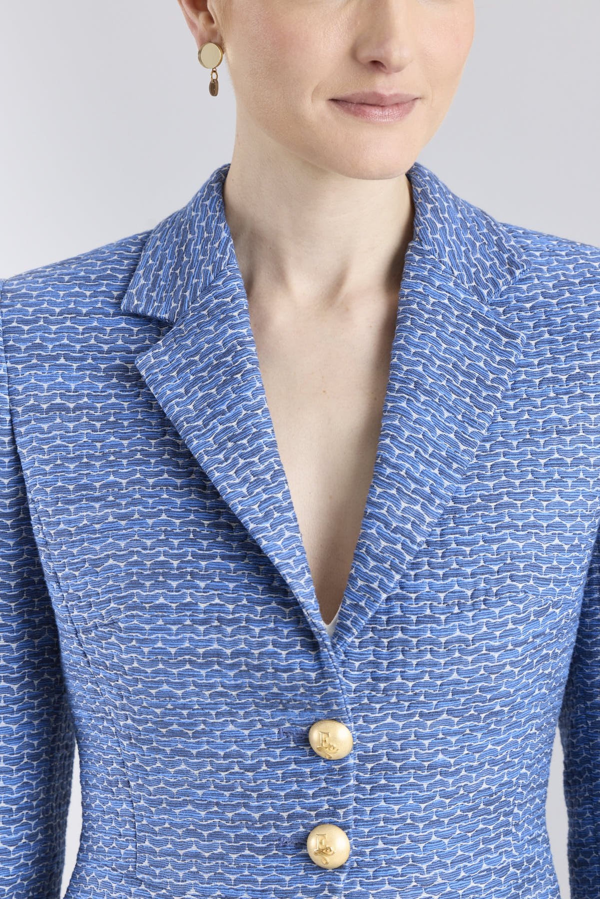 Coffety Royal Blue Tailored Blazer - Limited Edition - THE EXTREME COLLECTION