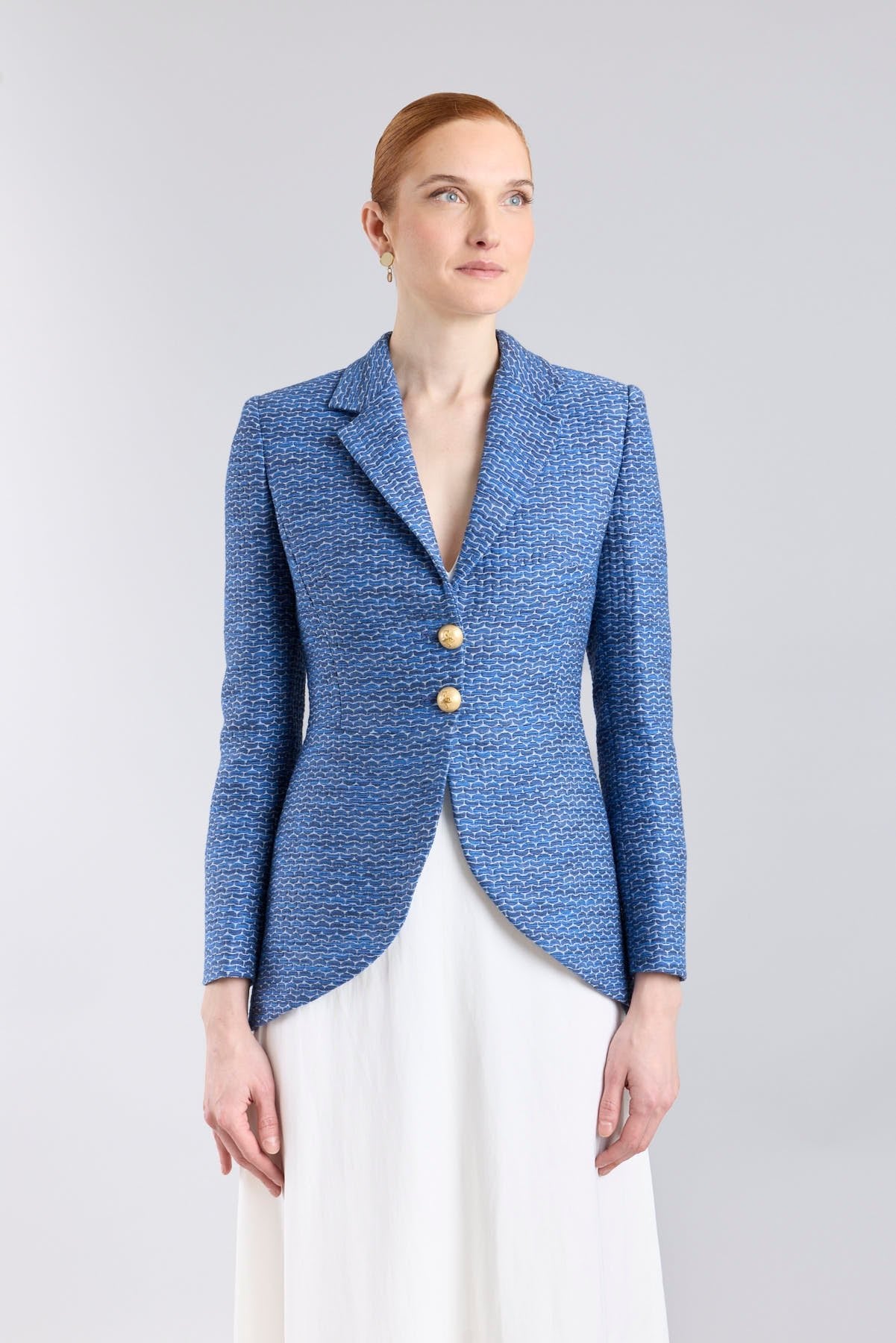 Coffety Royal Blue Tailored Blazer - Limited Edition - THE EXTREME COLLECTION