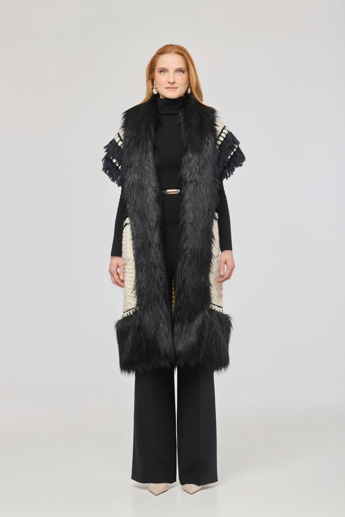 Edward Long Faux Fur Vest - Limited Edition - THE EXTREME COLLECTION