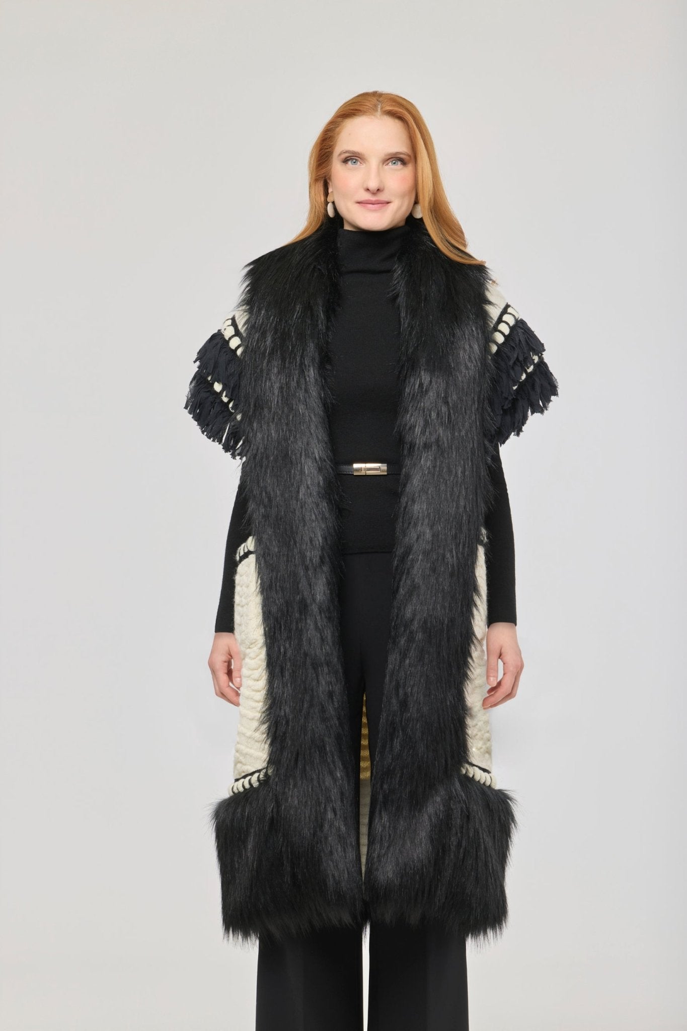 Edward Long Faux Fur Vest - Limited Edition - THE EXTREME COLLECTION