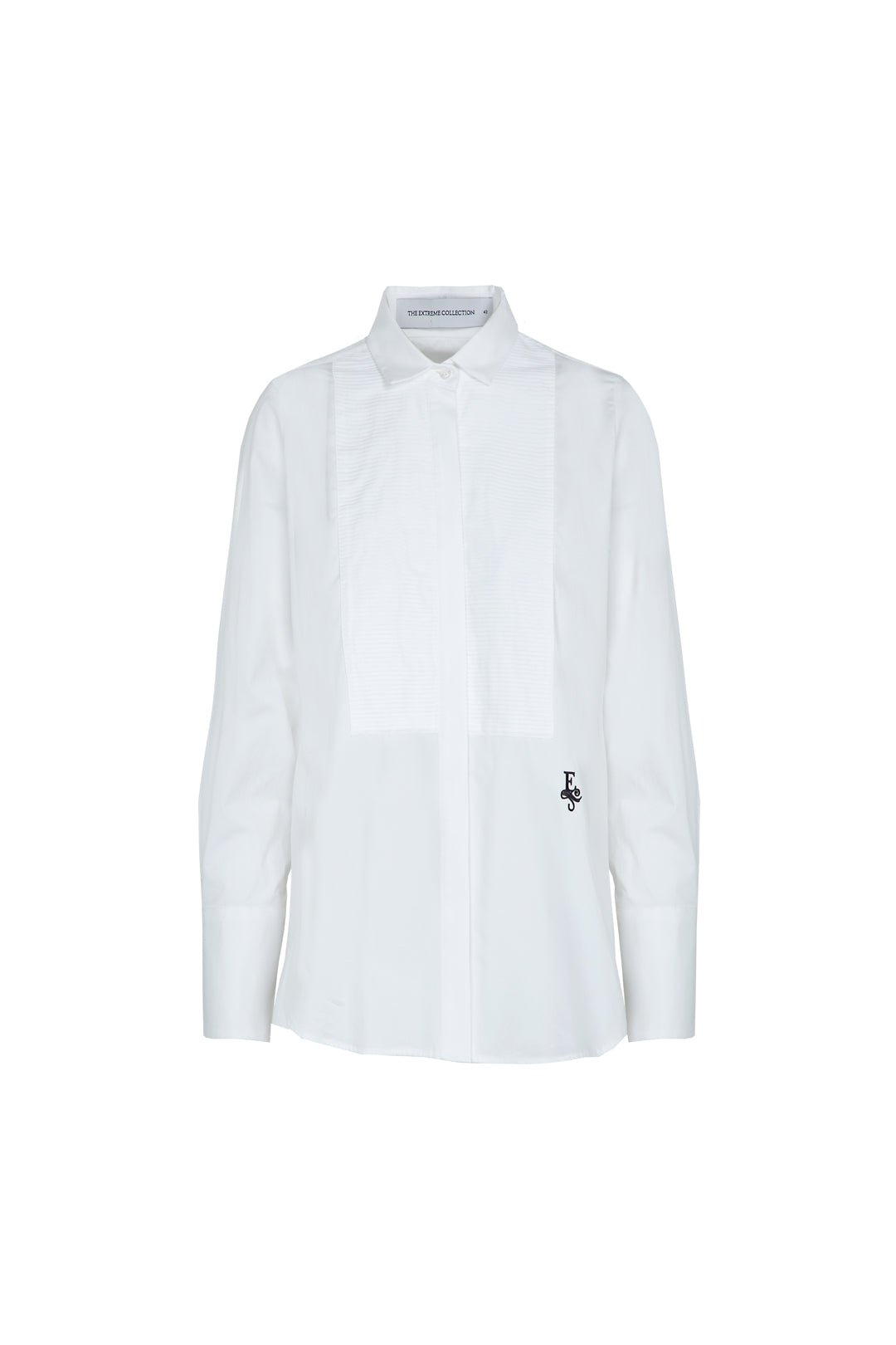 ELEANOR WHITE PIN - TUCK SHIRT - THE EXTREME COLLECTION