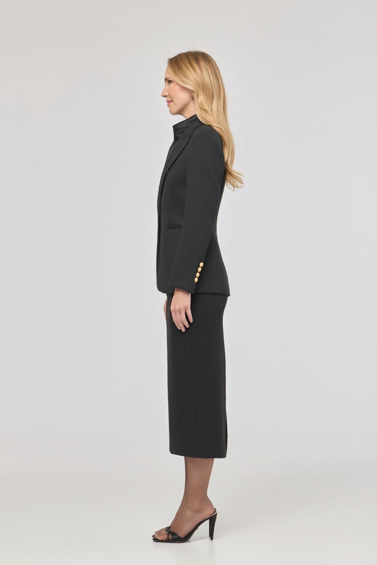 Garcia Vintage 01 Black Tailored Blazer - Limited Edition - THE EXTREME COLLECTION