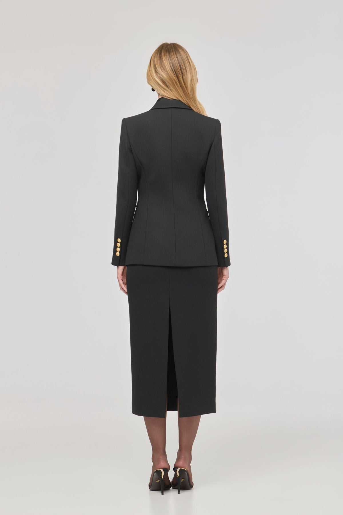 Garcia Vintage 01 Black Tailored Blazer - Limited Edition - THE EXTREME COLLECTION