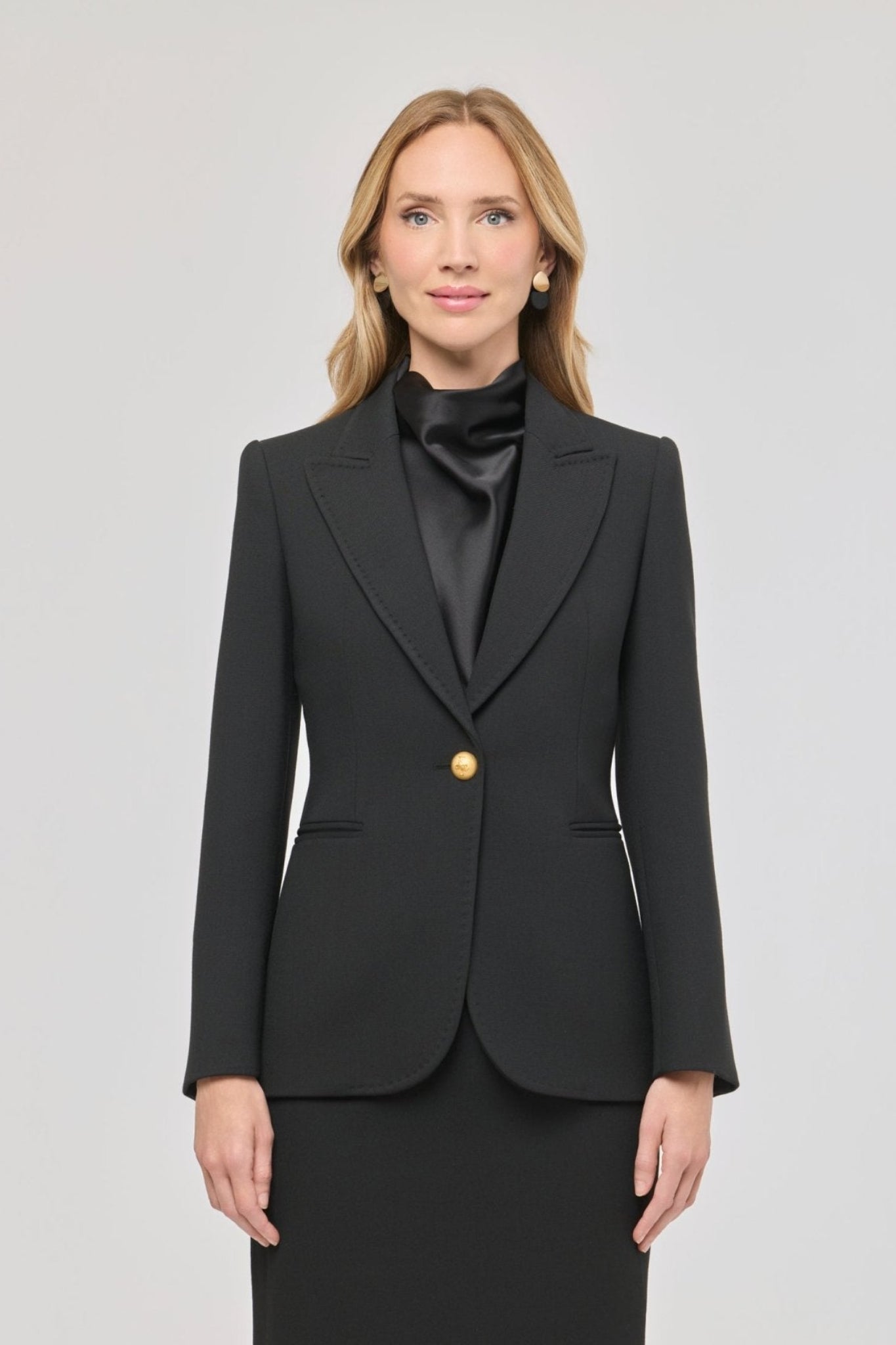 Garcia Vintage 01 Black Tailored Blazer - Limited Edition - THE EXTREME COLLECTION