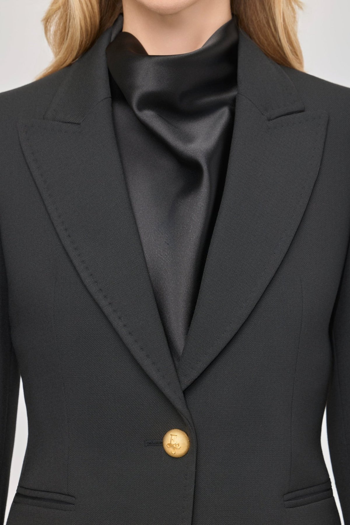 Garcia Vintage 01 Black Tailored Blazer - Limited Edition - THE EXTREME COLLECTION