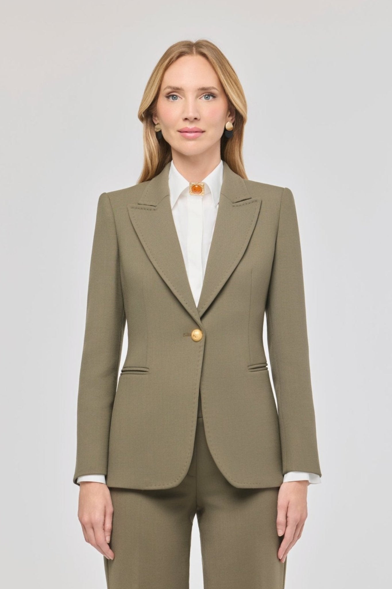 Garcia Vintage 01 Green Tailored Blazer - Limited Edition - THE EXTREME COLLECTION
