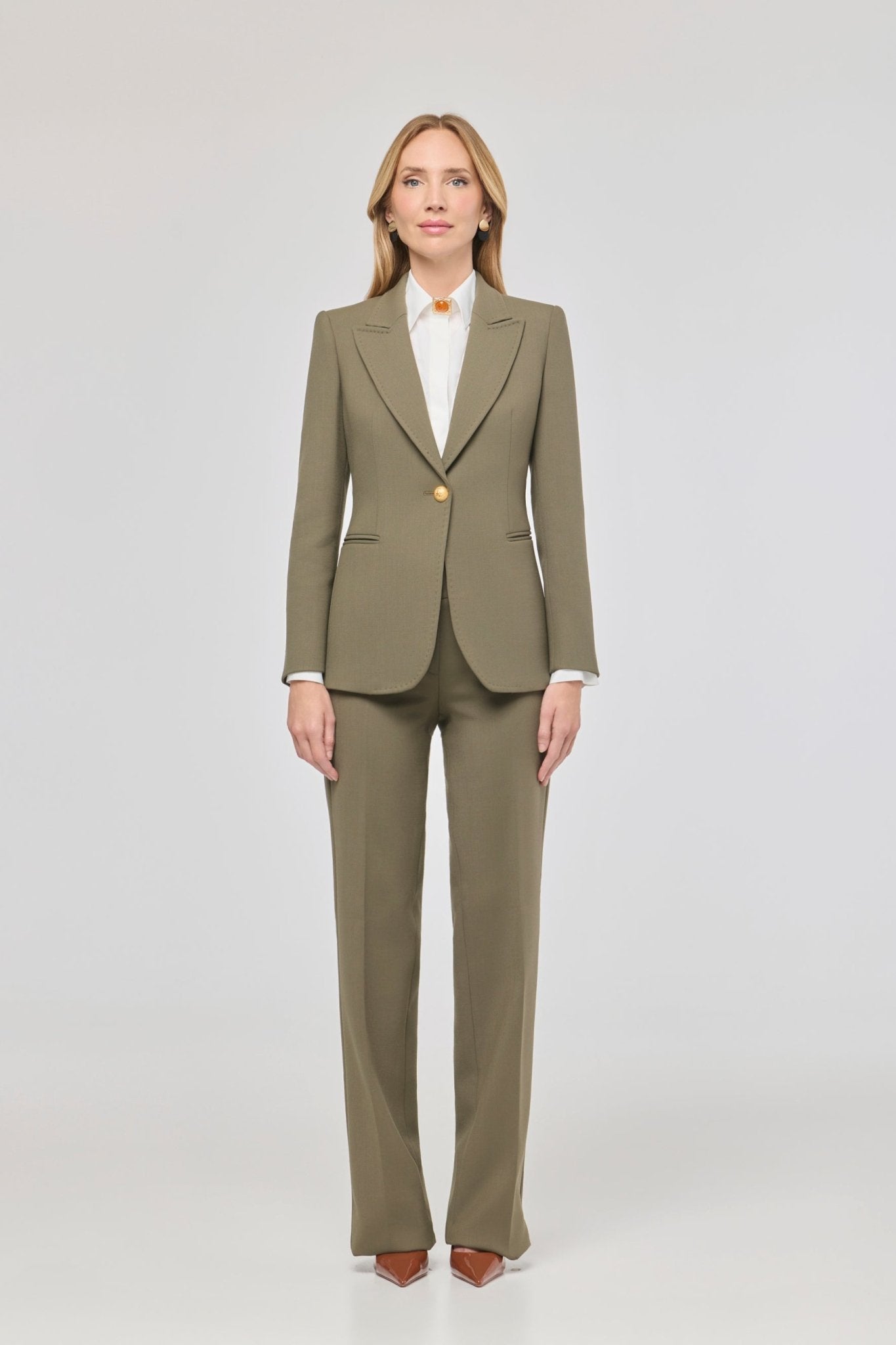 Garcia Vintage 01 Green Tailored Blazer - Limited Edition - THE EXTREME COLLECTION
