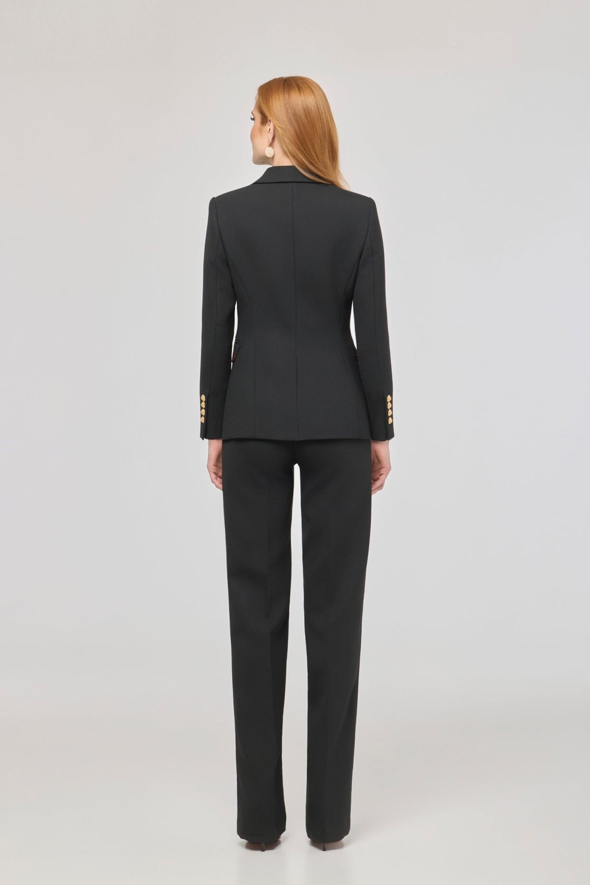 Garcia Vintage 02 Black Double-Breasted Blazer - Limited Edition - THE EXTREME COLLECTION