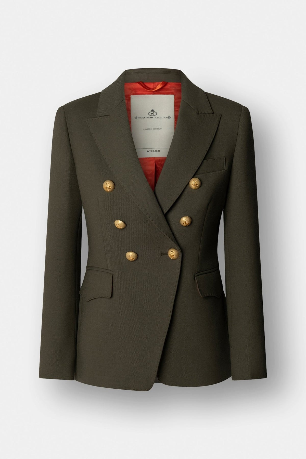 Garcia Vintage 02 Green Double-Breasted Blazer - Limited Edition - THE EXTREME COLLECTION
