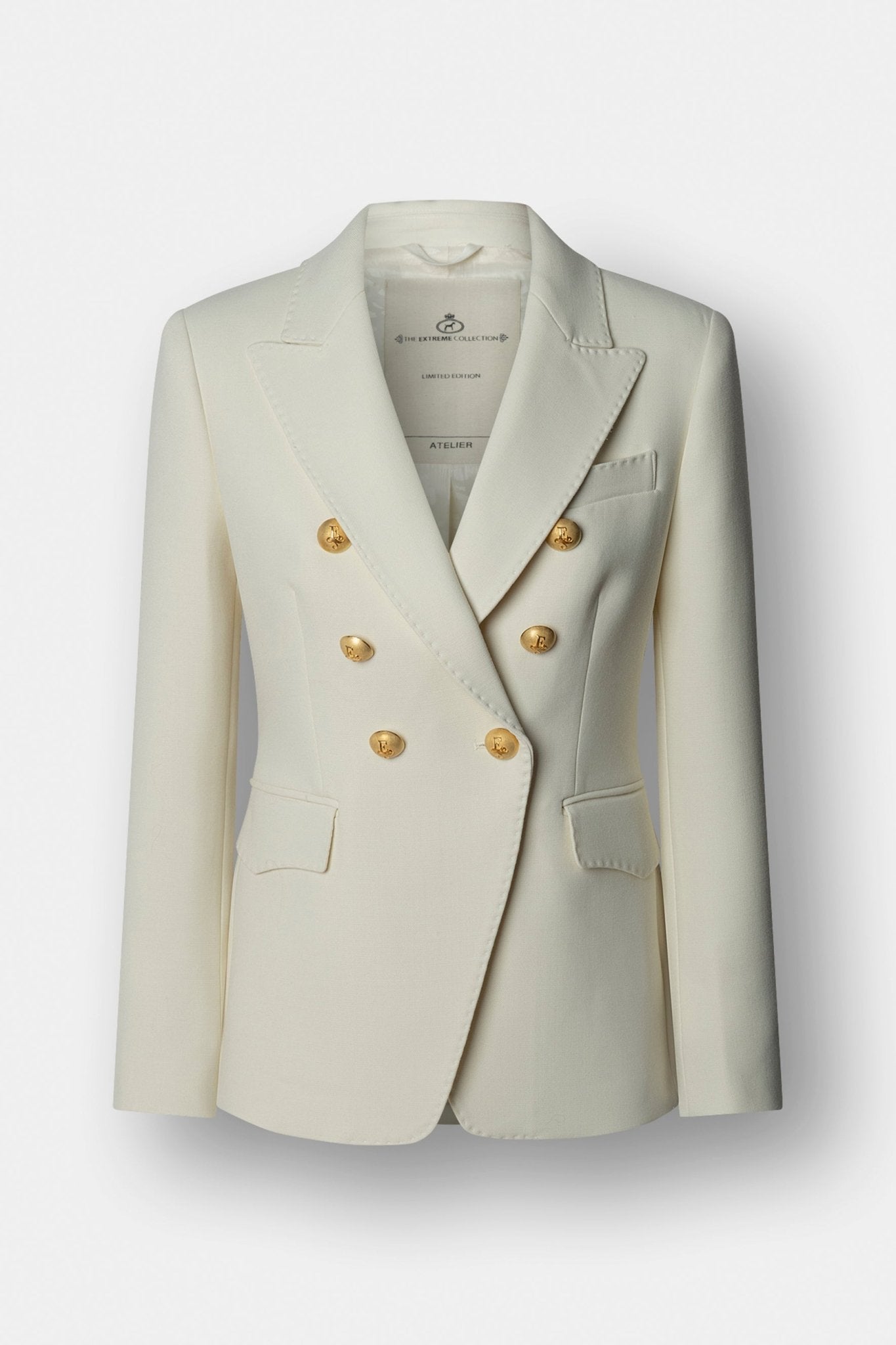 Garcia Vintage 02 White Double-Breasted Blazer - Limited Edition - THE EXTREME COLLECTION