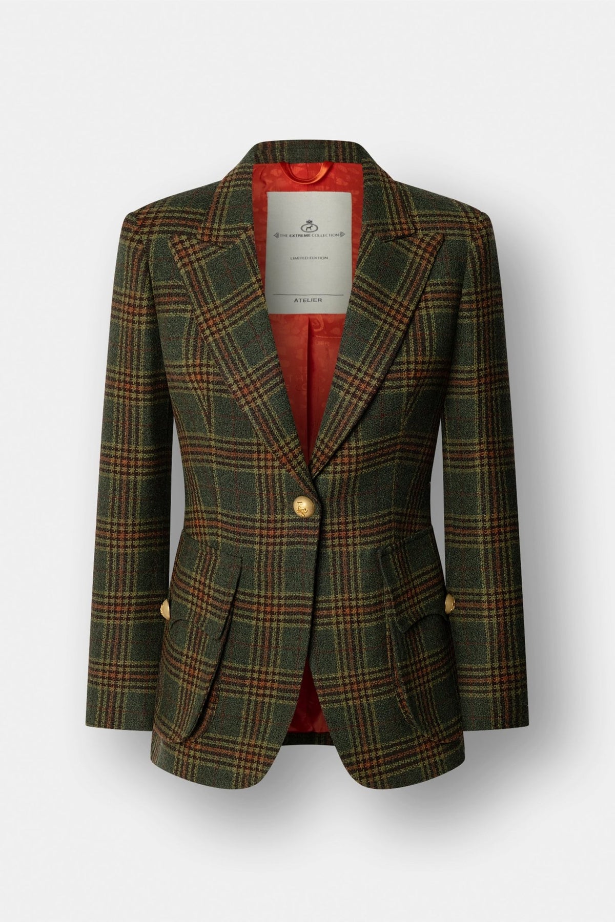 Grant Checked Wool Blazer - Limited Edition - THE EXTREME COLLECTION