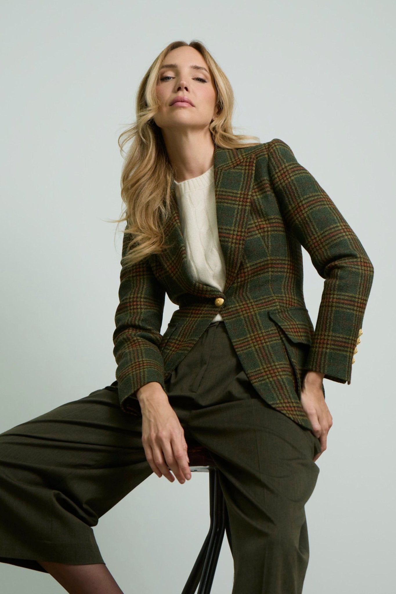 Grant Checked Wool Blazer - Limited Edition - THE EXTREME COLLECTION