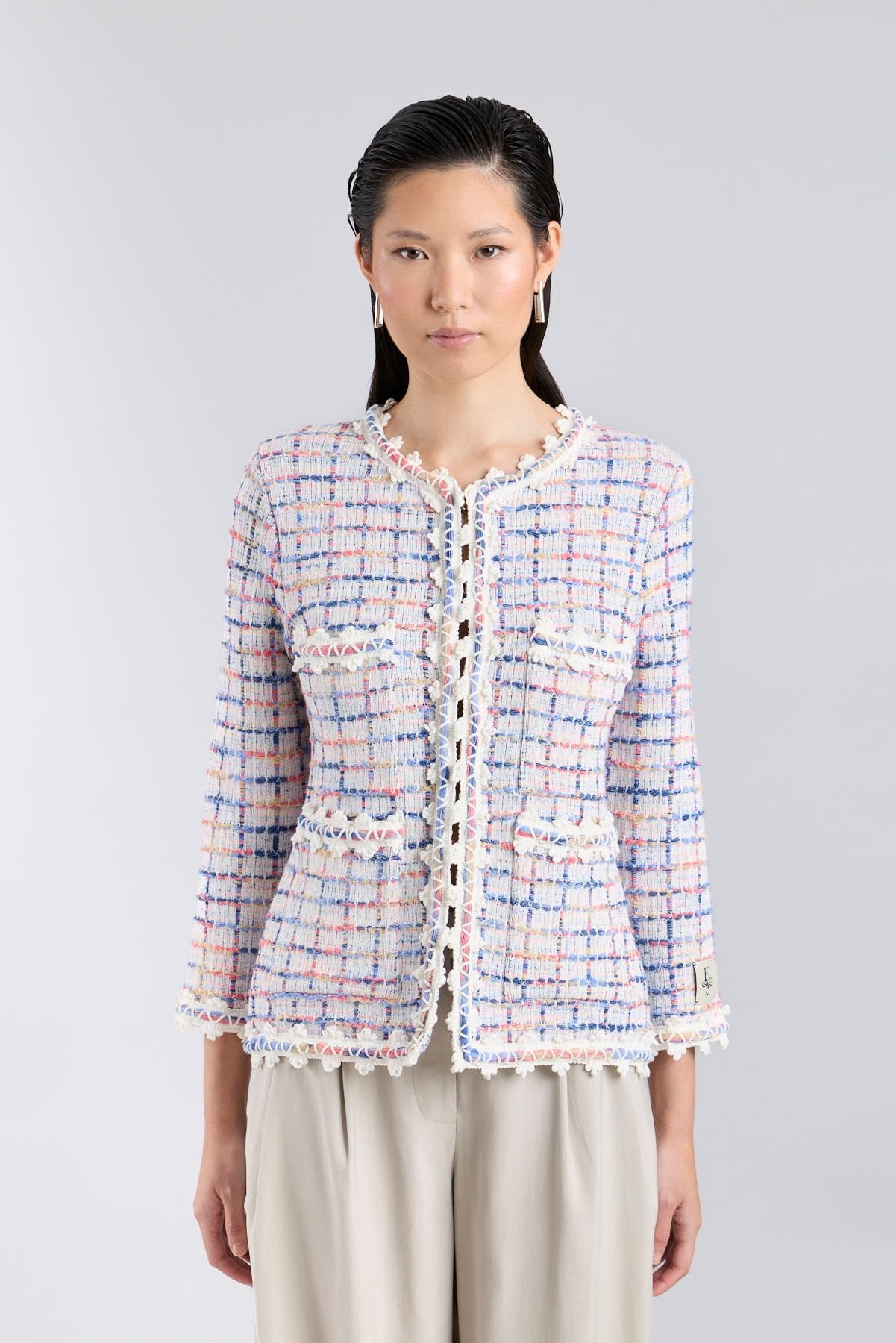 Hunter Multi - tone Check - Knit Jacket - Limited Edition - THE EXTREME COLLECTION