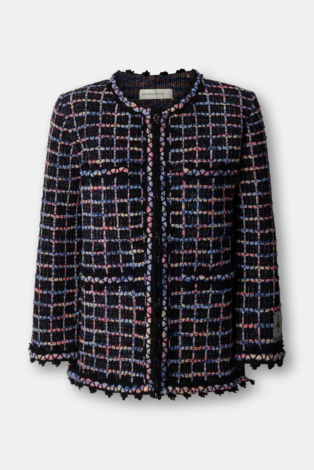 Hunter Tailored Multi - tone Knit Jacket - Limited Edition - THE EXTREME COLLECTION