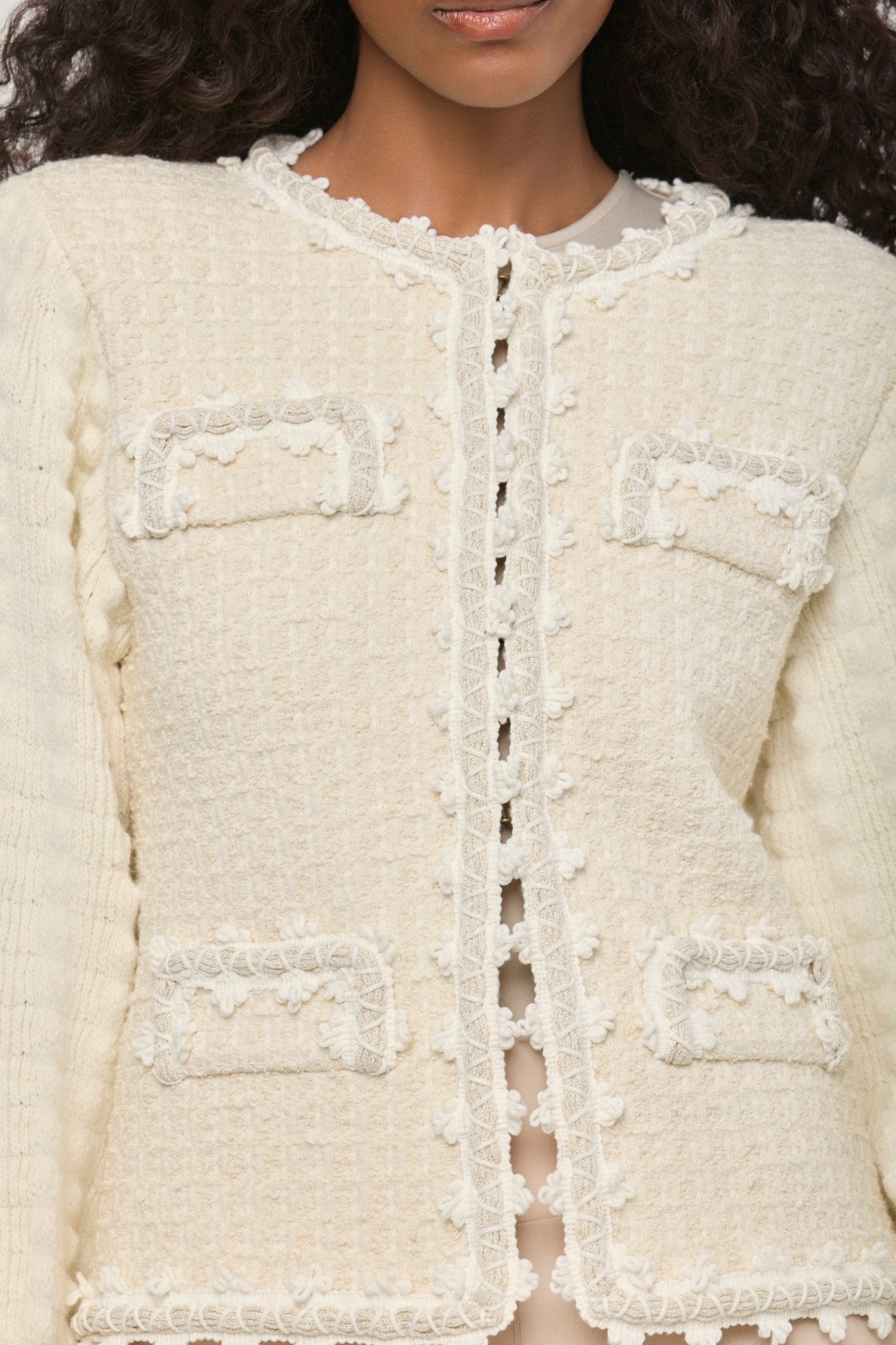 Kingston Structured Tweed-Style Cardigan - Limited Edition - THE EXTREME COLLECTION