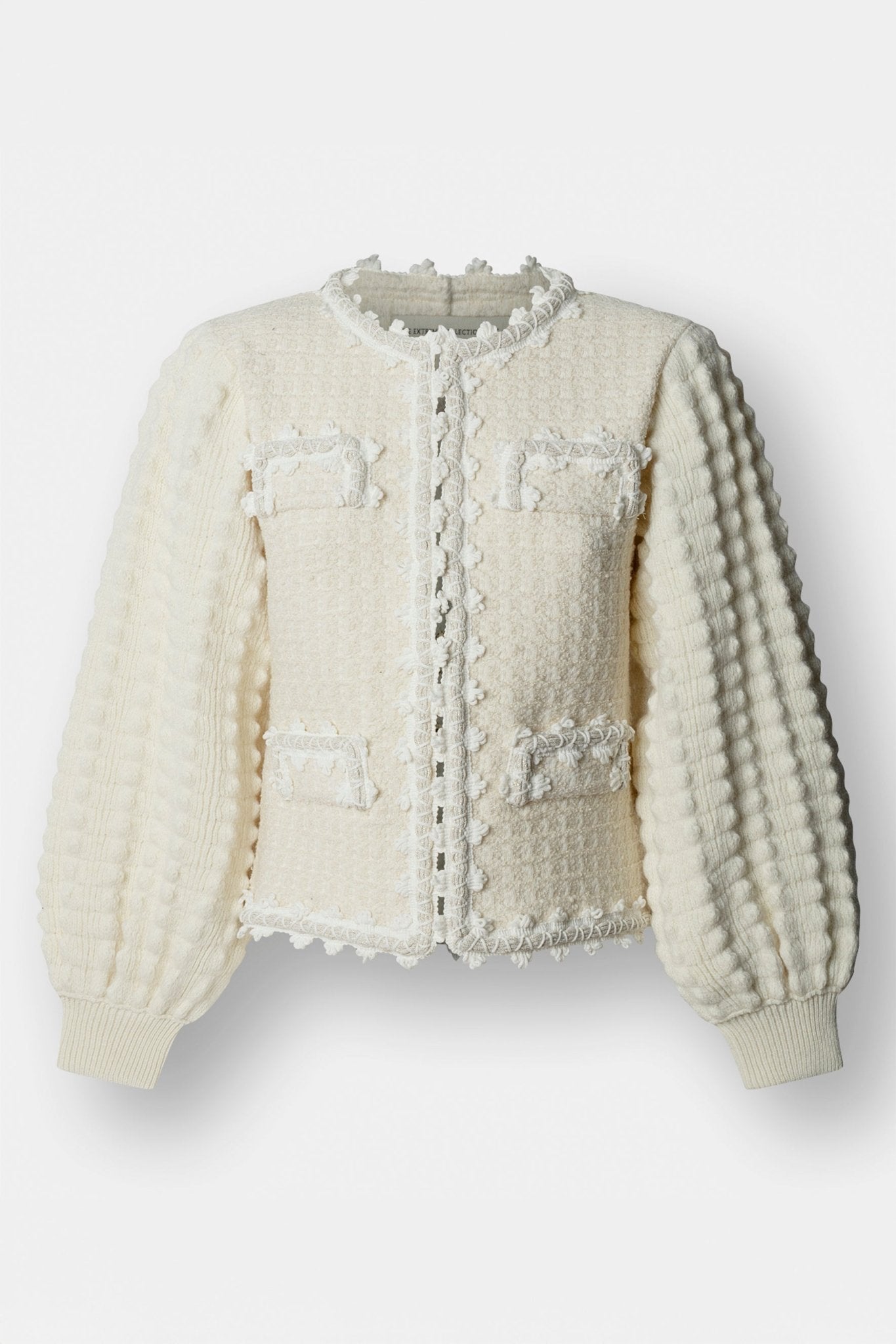 Kingston Structured Tweed-Style Cardigan - Limited Edition - THE EXTREME COLLECTION
