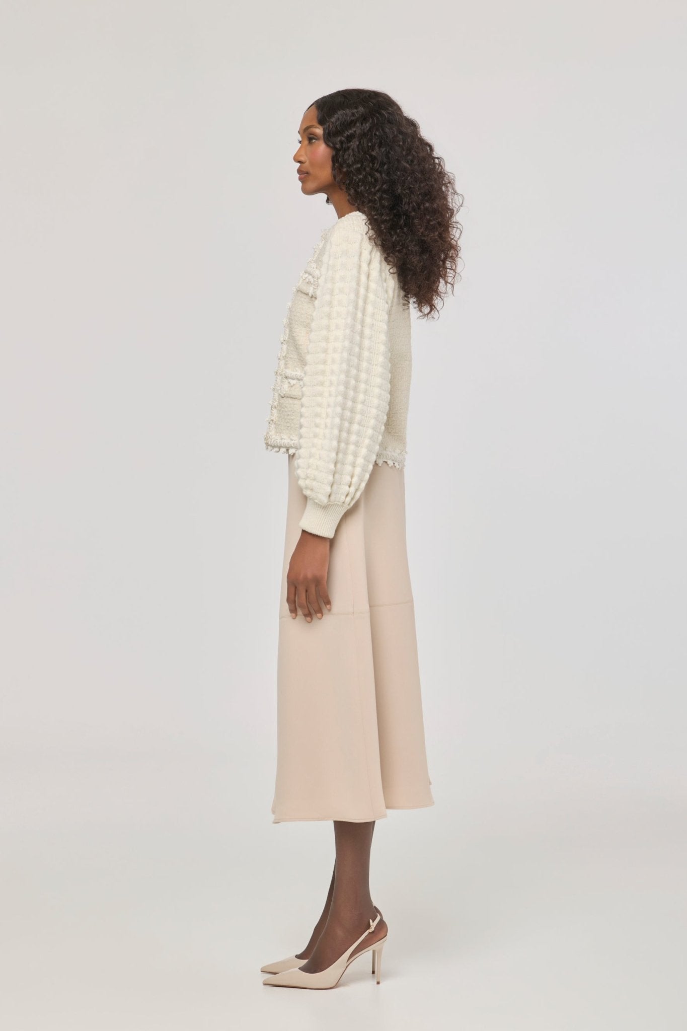 Kingston Structured Tweed-Style Cardigan - Limited Edition - THE EXTREME COLLECTION