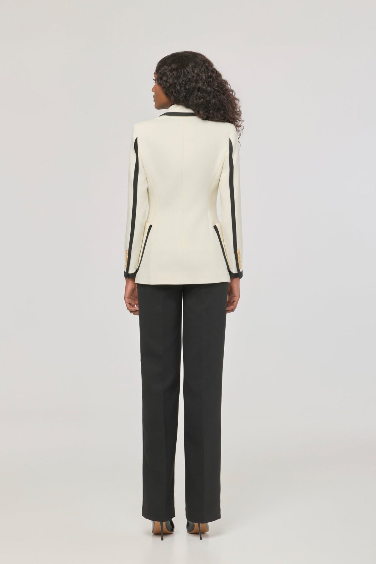 Laurent Two-Tone Blazer with Piping - Limited Edition - THE EXTREME COLLECTION