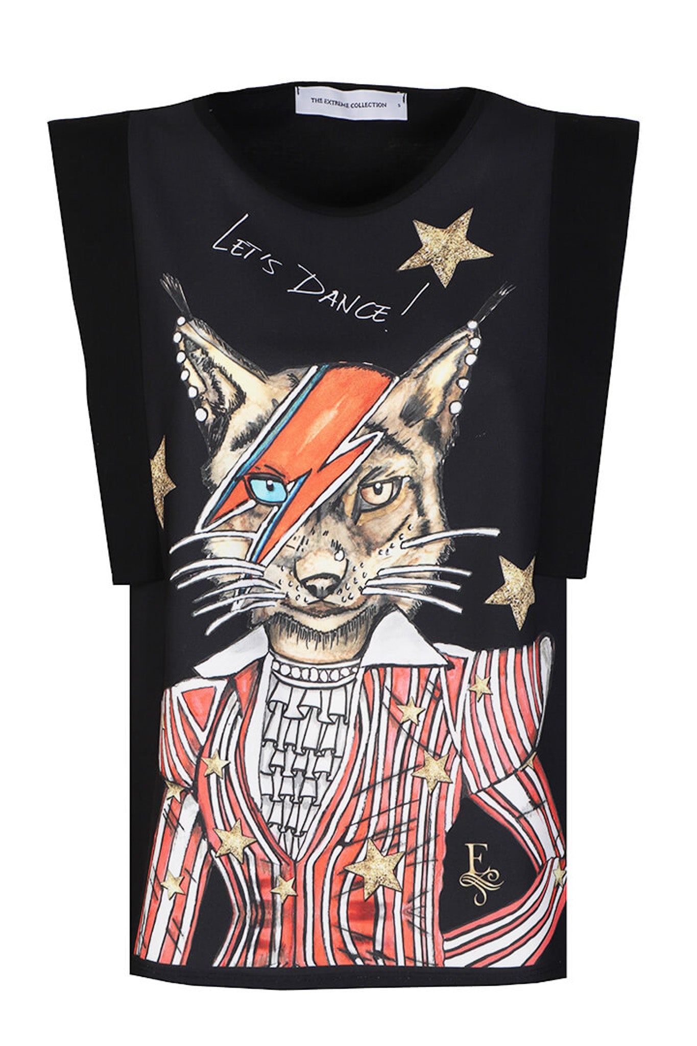 LET'S DANCE BLACK T - SHIRT - THE EXTREME COLLECTION