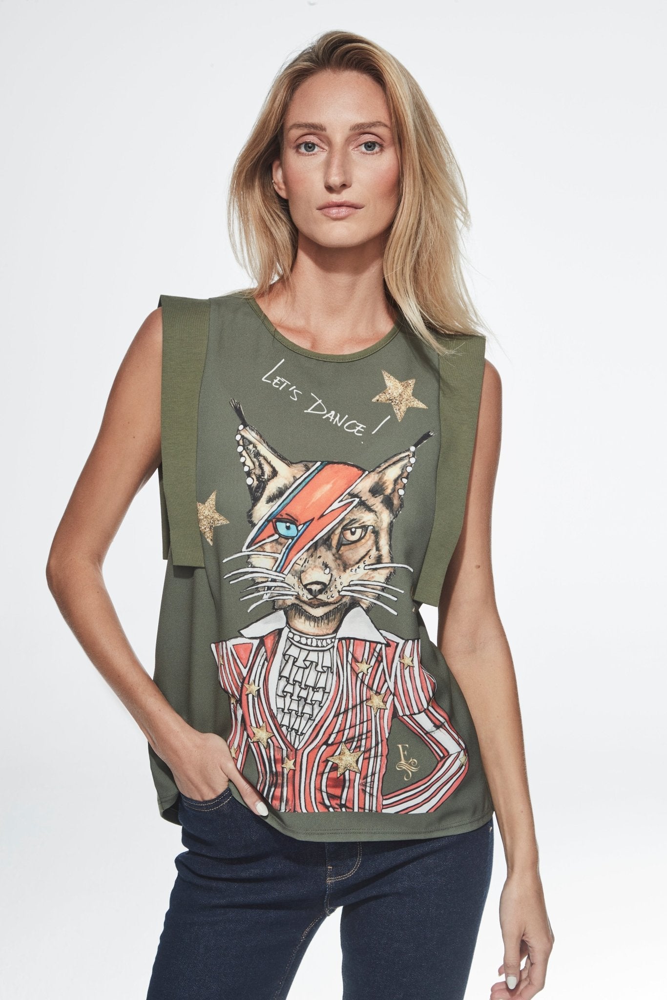 LET'S DANCE GREEN T - SHIRT - THE EXTREME COLLECTION