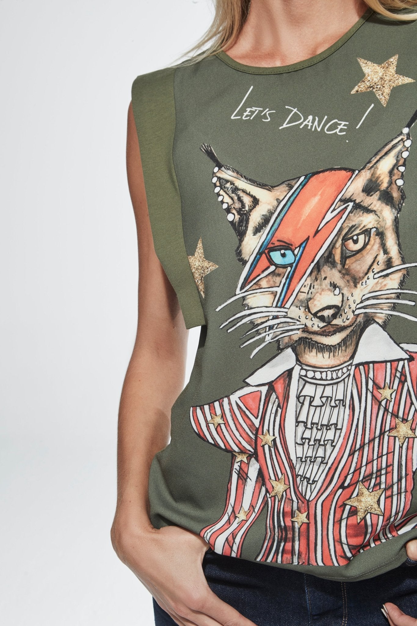 LET'S DANCE GREEN T - SHIRT - THE EXTREME COLLECTION