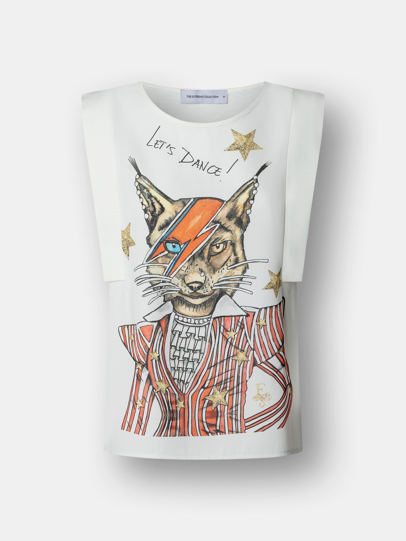 LET'S DANCE WHITE T - SHIRT - THE EXTREME COLLECTION
