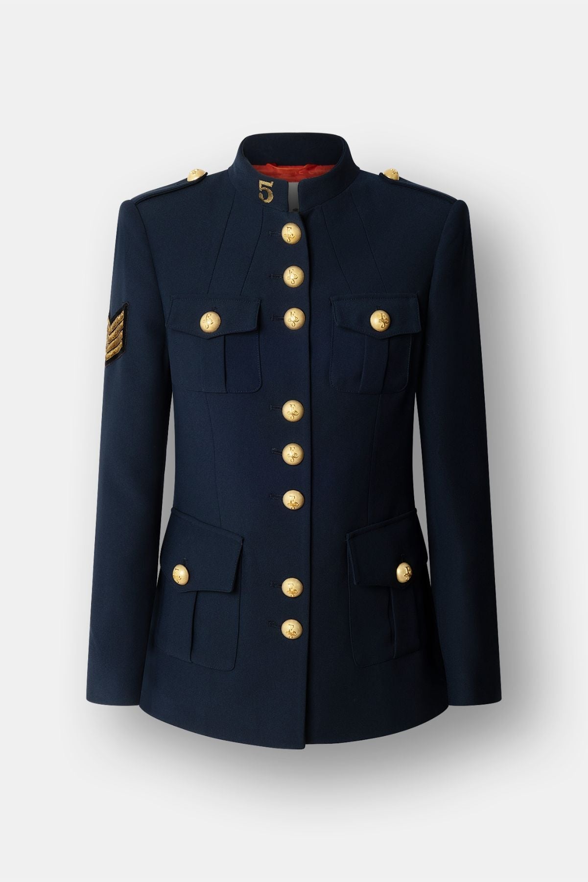 Manhattan Blue Military Tailored Jacket - Limited Edition - THE EXTREME COLLECTION