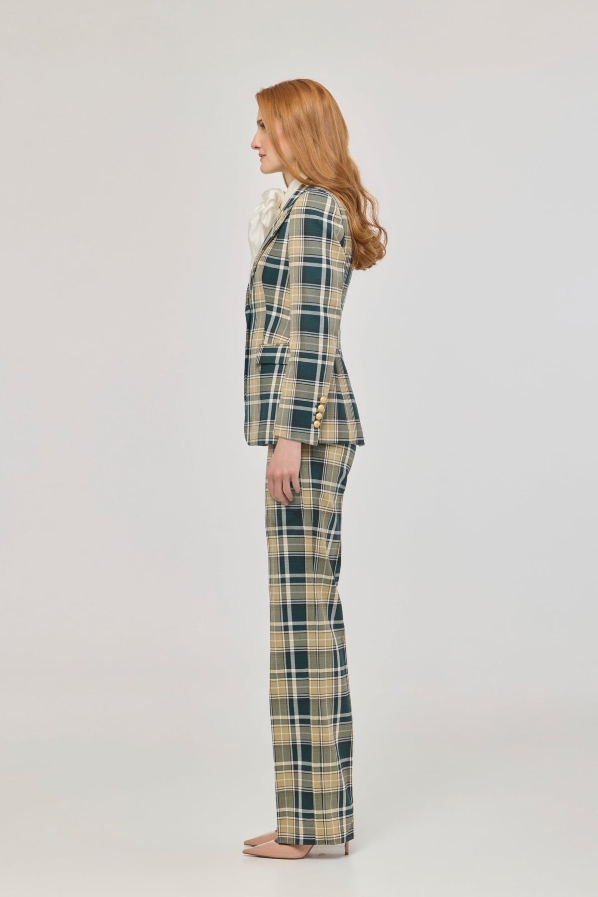 Murray Checked Earth Tone Blazer - Limited Edition - THE EXTREME COLLECTION