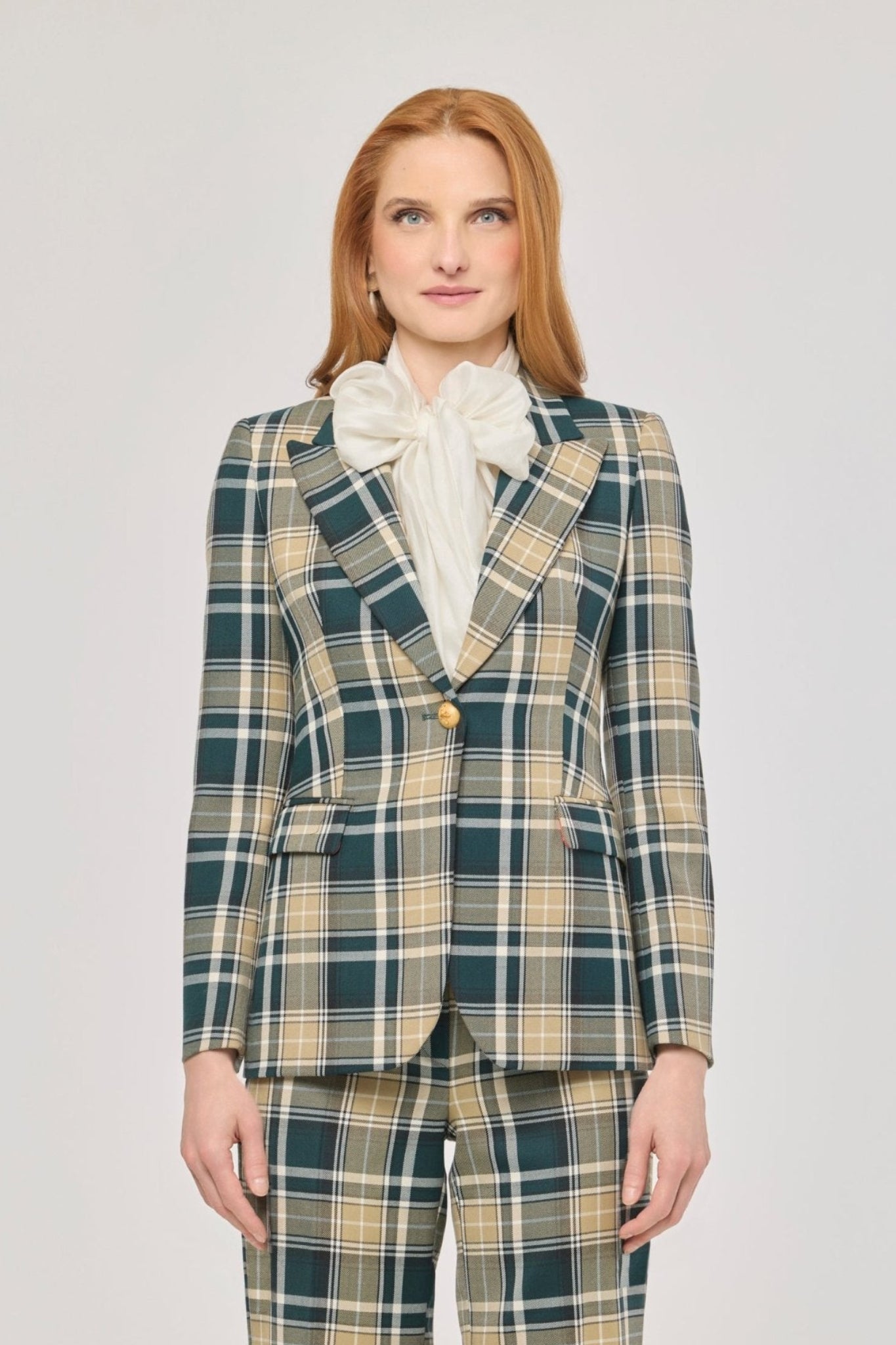 Murray Checked Earth Tone Blazer - Limited Edition - THE EXTREME COLLECTION