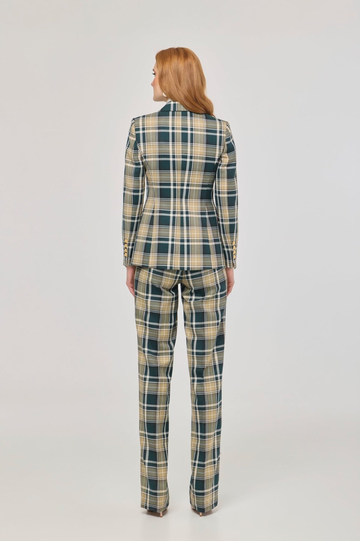 Murray Checked Earth Tone Blazer - Limited Edition - THE EXTREME COLLECTION