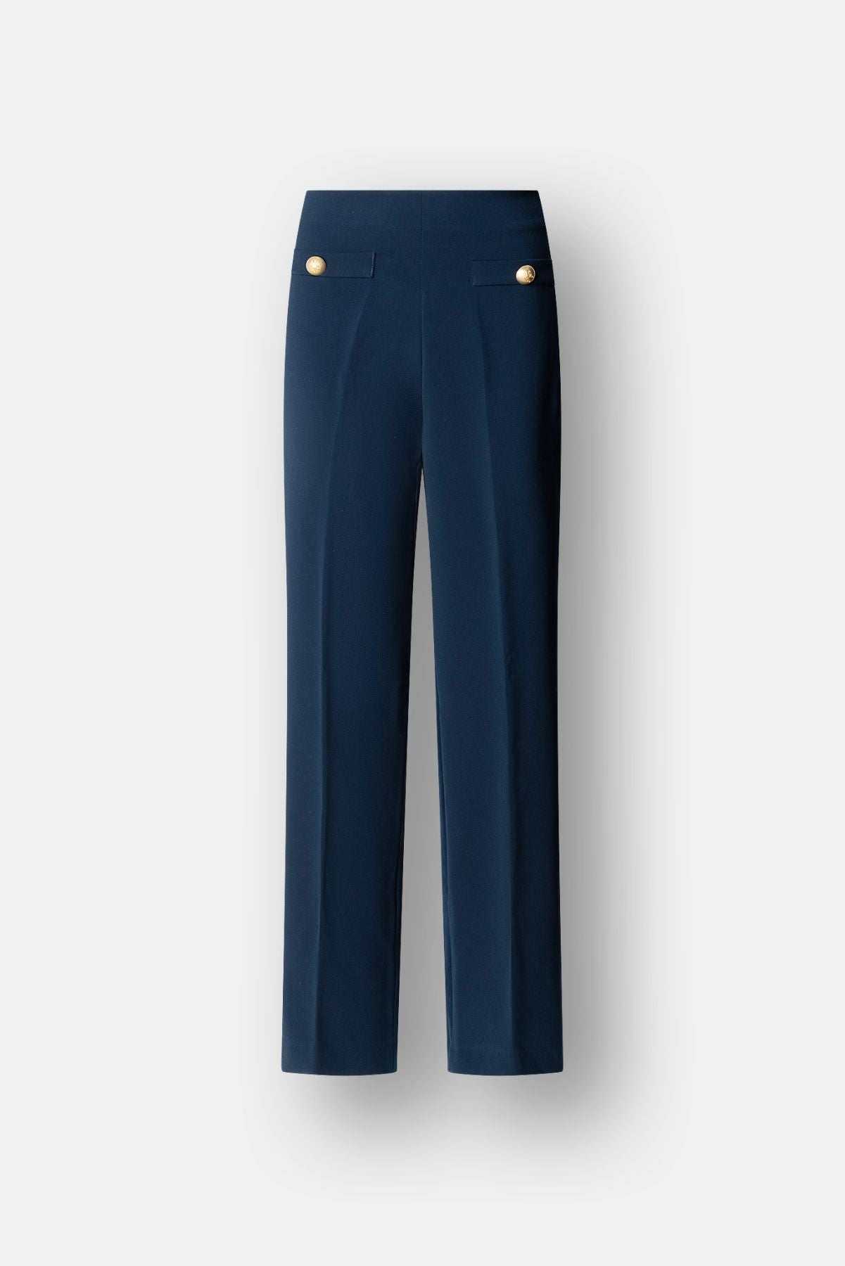 Navy High - Waisted Palazzo Trousers - Limited Edition - THE EXTREME COLLECTION