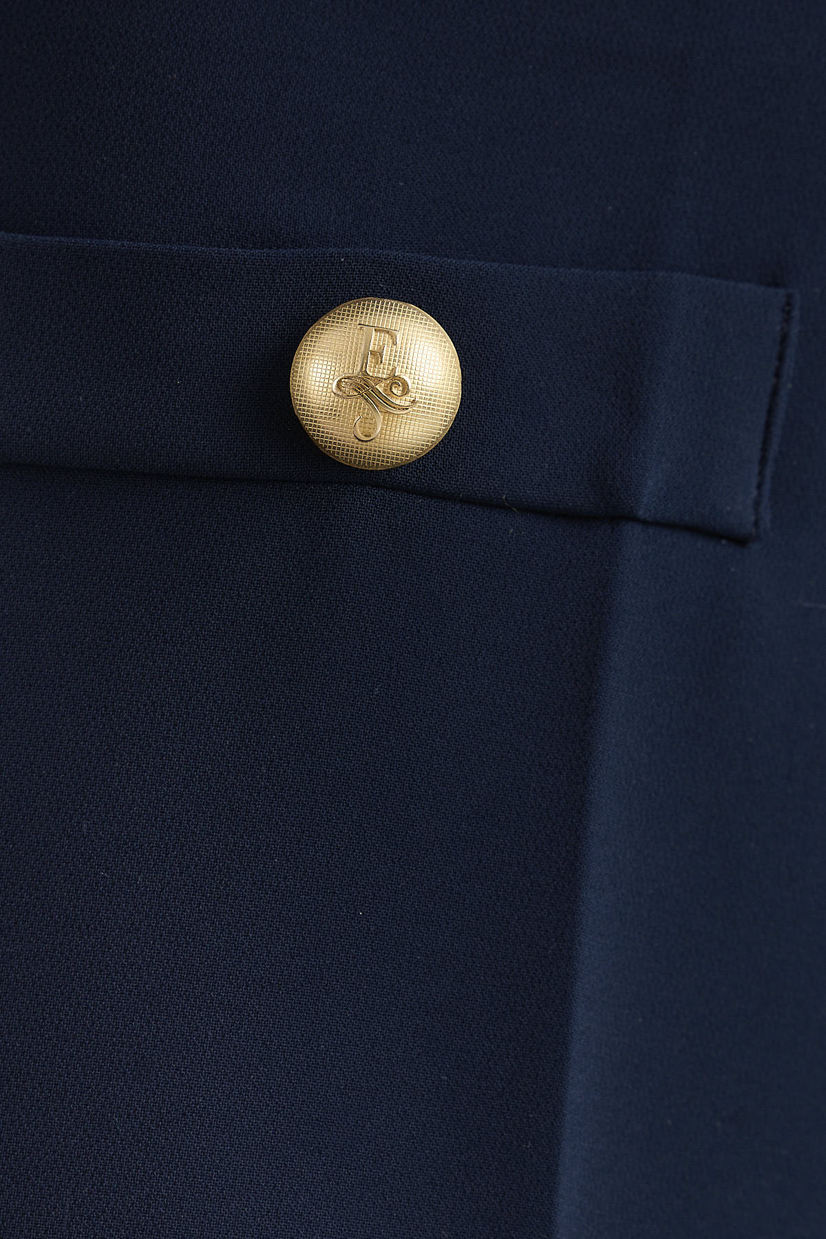 Navy High - Waisted Palazzo Trousers - Limited Edition - THE EXTREME COLLECTION